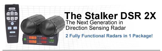 The Stalker DSR 2X the next generation of direction sensing police radar.